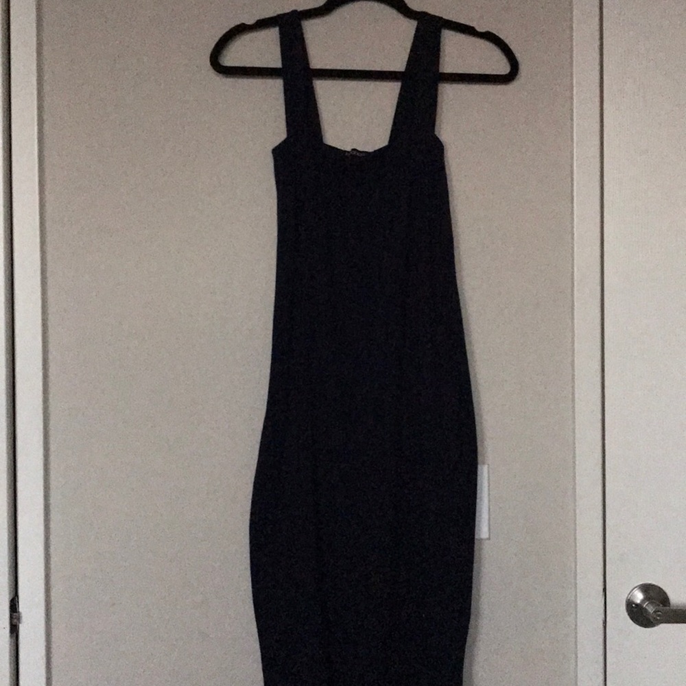 Navy Bodycon Midi
